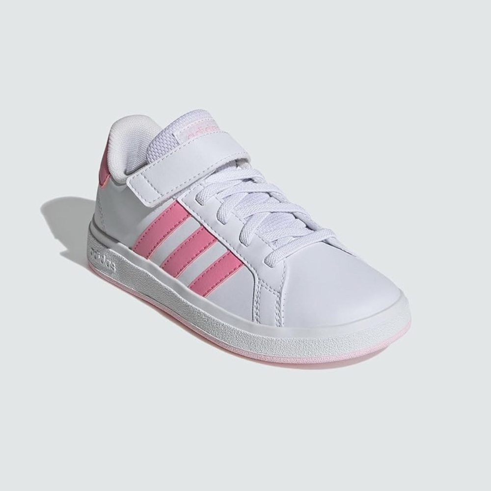 Adidas Kids' Sneakers in White and Pink